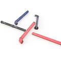 Colorful Industrial Tools Set Including Wrenches And Metal Rods