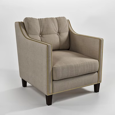 Single sofa 3d model