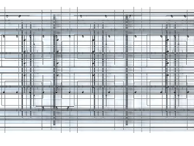 Industrial Piping System Engineering Design with Structural Layout and Framework Details 3d model