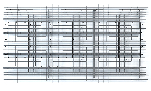 Modern pipeline air conditioning pipeline track spotlight 3d model