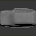 Durable White Protective Car Cover For Vehicle Protection And Dust Prevention
