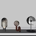 Modern table lamp 3d model