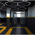 Car 4S Shop Professional Car Detailing Services With Modern Interior And Bays