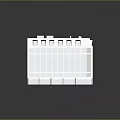 Modern Urban Building With Brick And Glass Facade Multiple Windows And Square Entrance