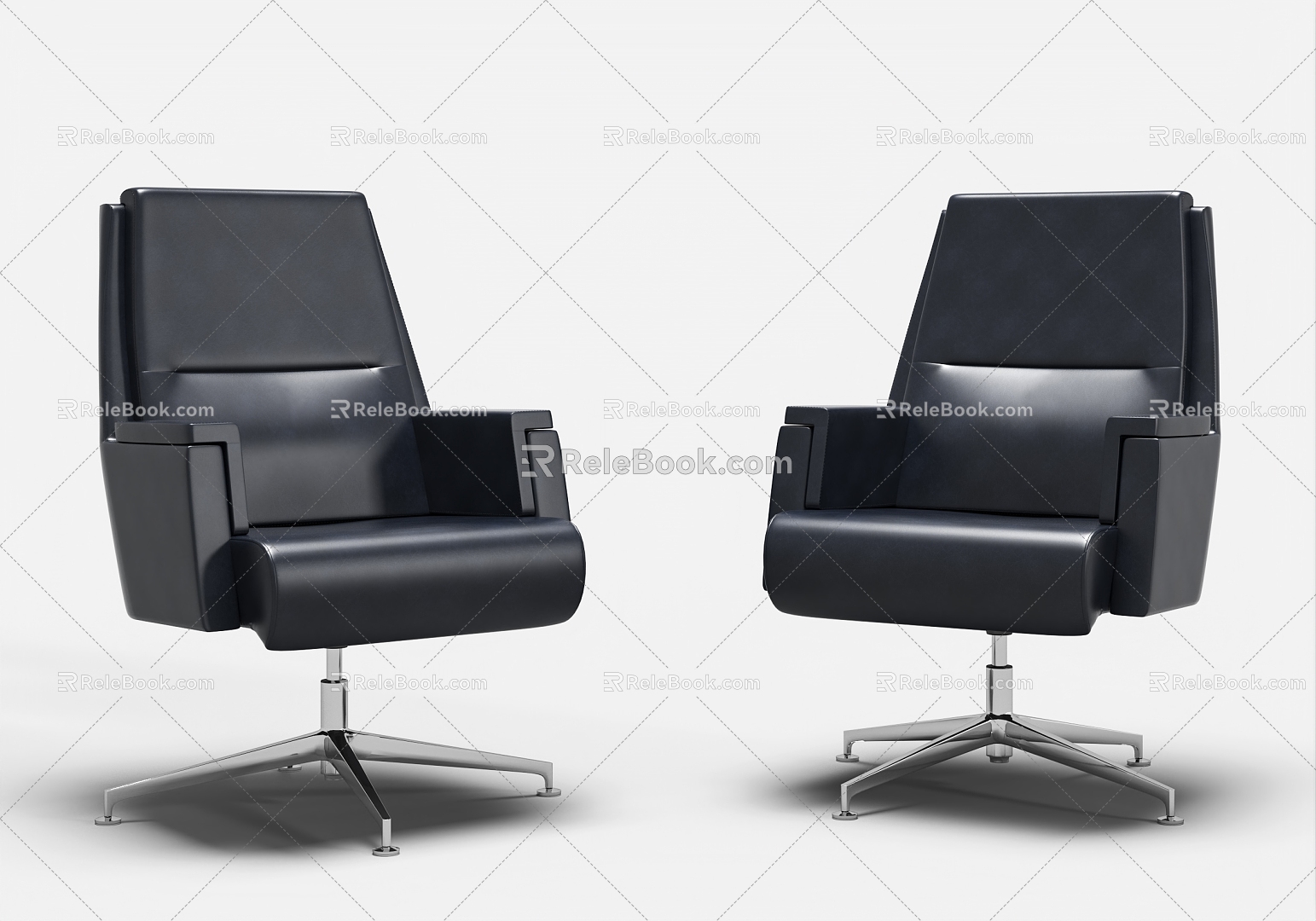 Office Chair Boss Chair Chair Leather Chair Staff Chair model