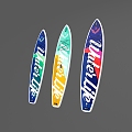 surfboard sea surfboard sports equipment sports equipment surfing equipment 3d model