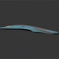 Futuristic Aerodynamic Vehicle Design With Sleek Blue Gray Body And Streamlined Wings