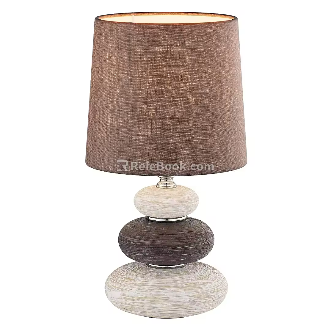 Nordic Minimalist Table Lamp 3d model