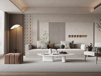 The Silent Living Room 3d model