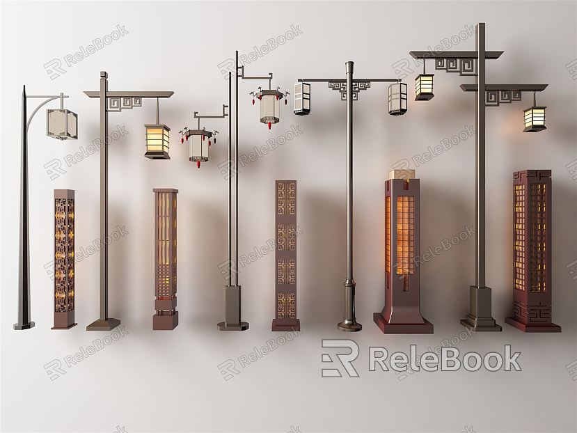 Street lamp model