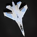 su-27 fighter remote control toy 3d model
