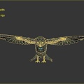 Owl Machine Owl Mechanical Owl Mech Owl Sci-fi Owl Cyber Owl 3d model