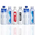 Assorted Bottled Beverages Display For Brand Comparison