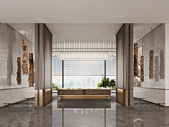 Sales Office 3d model