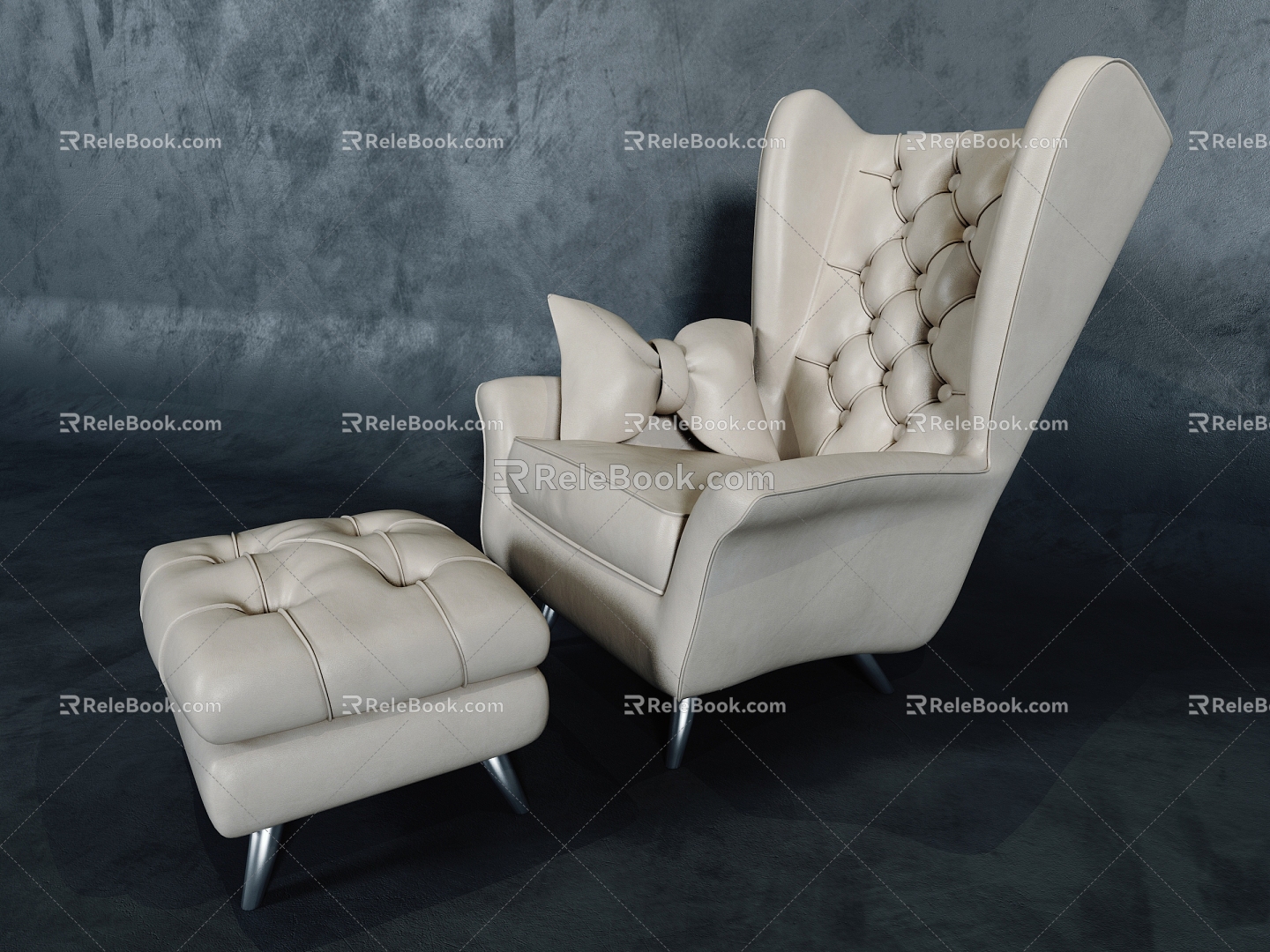 American Sofa European Sofa Single Person Sofa Massage Chair Foot Lazy Sofa 3d model