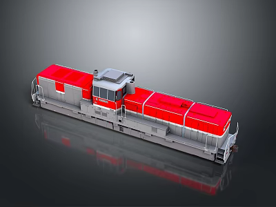 vintage train steam train carriage locomotive head steam carriage train modern vehicle 3d model