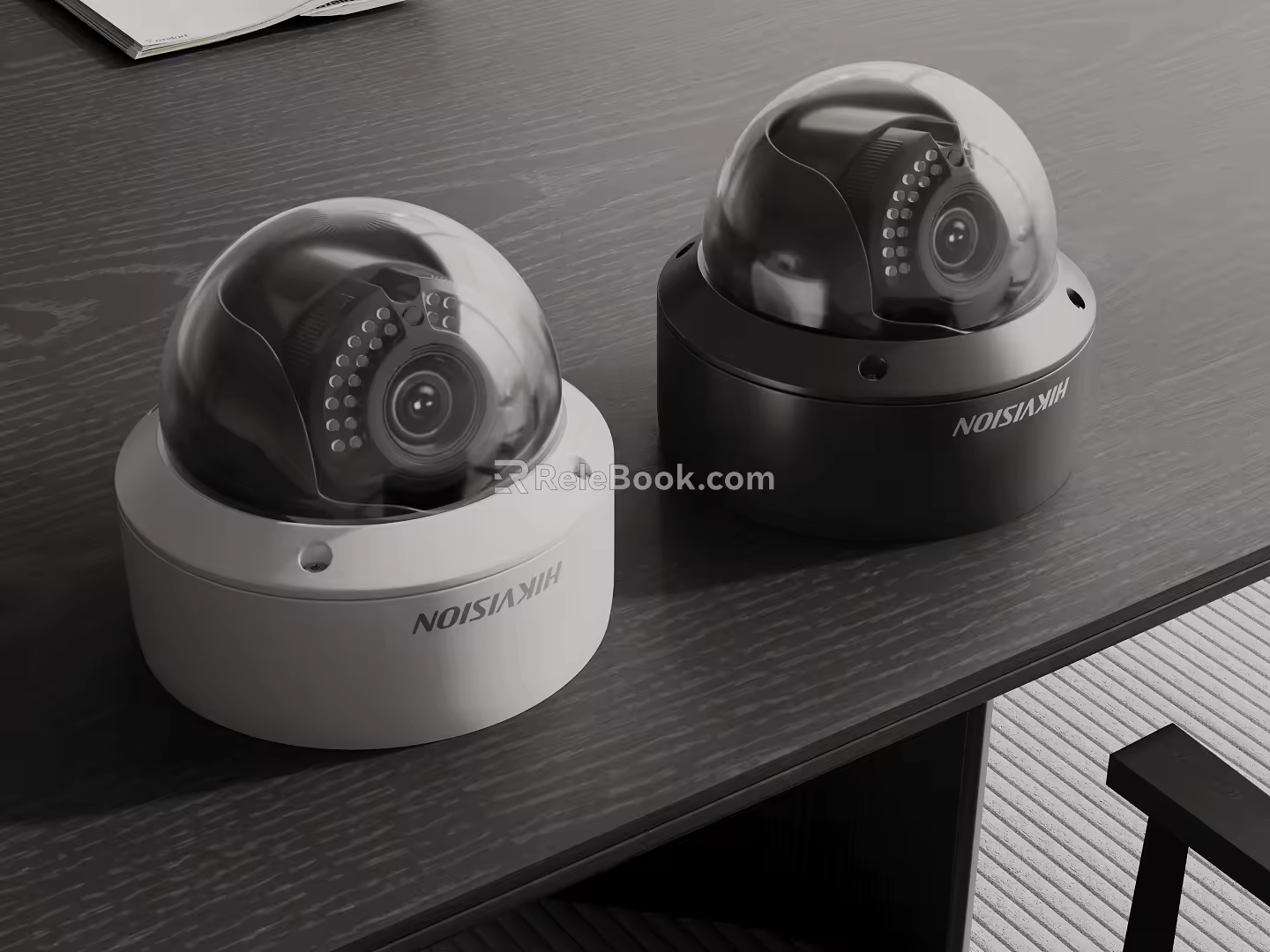 Modern security surveillance camera spherical camera monitor 3d model
