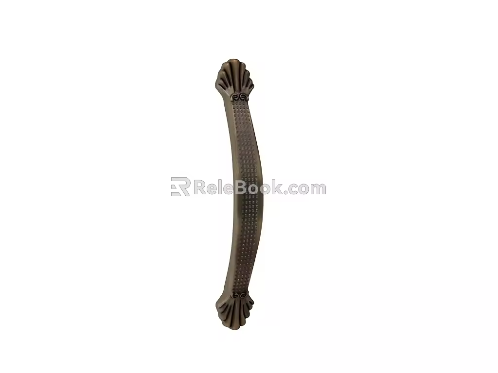 Modern hardware handle 3d model