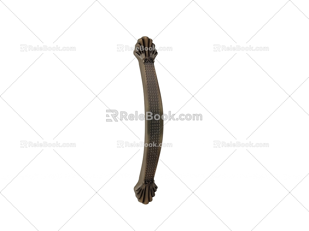 Modern hardware handle 3d model