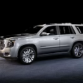 Silver Full Size SUV Exterior With Roof Rack Large Alloy Wheels And Sleek Lines