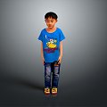 Children Children Children Children Children Baby Cartoon Children Boy Little Boy Cartoon Boy 3d model