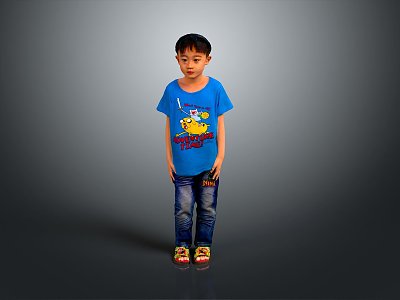 Children Baby Cartoon Children Boy Little Boy Cartoon Boy 3d model