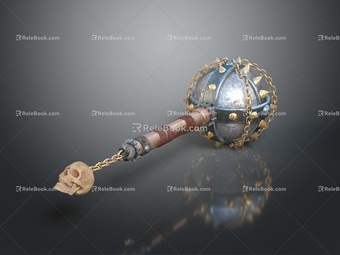 Cold weapons Sword Sword Sword Sword Axe Hook Fork Spear Trident Melee Weapon Military 3d model