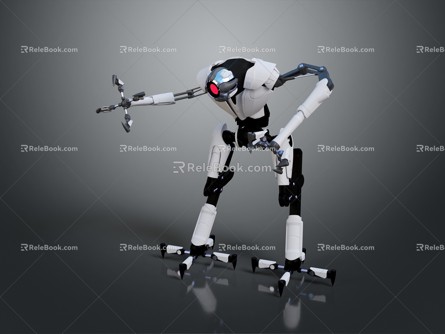 Industrial Robot Single Wheel Robot Double Wheel Robot Robot Robot Assistant Small Robot model