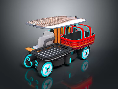 sightseeing bus sightseeing bus sightseeing bus sightseeing bus 3d model