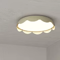 Modern Petal Shaped Ceiling Light With Soft White Luminous Design For Home Interior 3d model