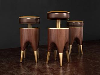 Bar stool 3d model