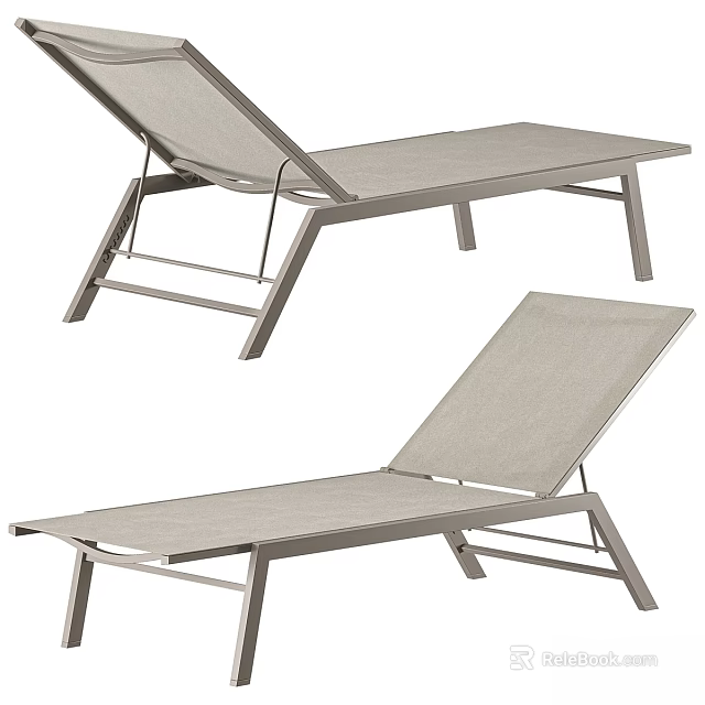 Modern Two Seater Sofa With Comfortable Light Colored Cushion And Sturdy Metal Frame Design 3d model 
