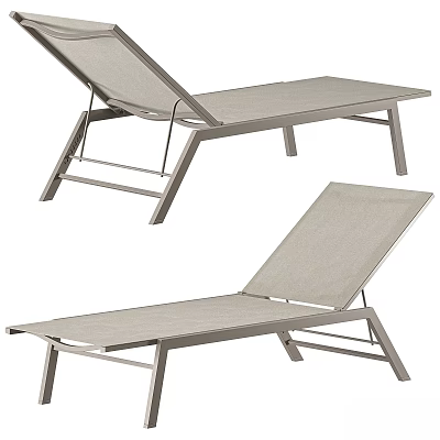 Modern Two Seater Sofa With Comfortable Light Colored Cushion And Sturdy Metal Frame Design 3d model