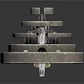Aerospace Mechanical Component Featuring Multi Layered Rings And Metallic Core Structure