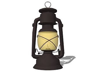 Kerosene lamp 3d model