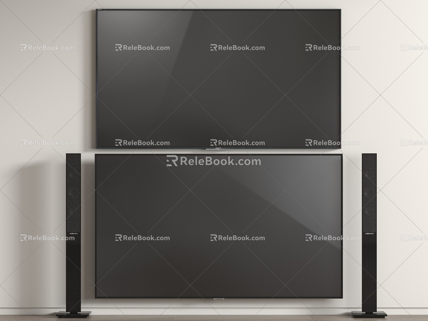 Samsung TV 3d model