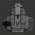 Grenade Grenade Gun Grenade Grenade Ammunition Military Grenade Smoke Bomb Science Fiction Grenade Throwing Weapon 3d model