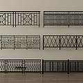 Different Styles Of Wrought Iron Railings With Intricate Patterns And Designs
