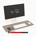 Modern computer display 3d model