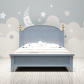 Children's bed 3d model