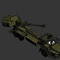 Archer Artillery Vehicle 3d model