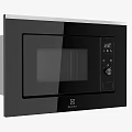 Black Built In Electrolux Microwave With Digital Control Panel And
