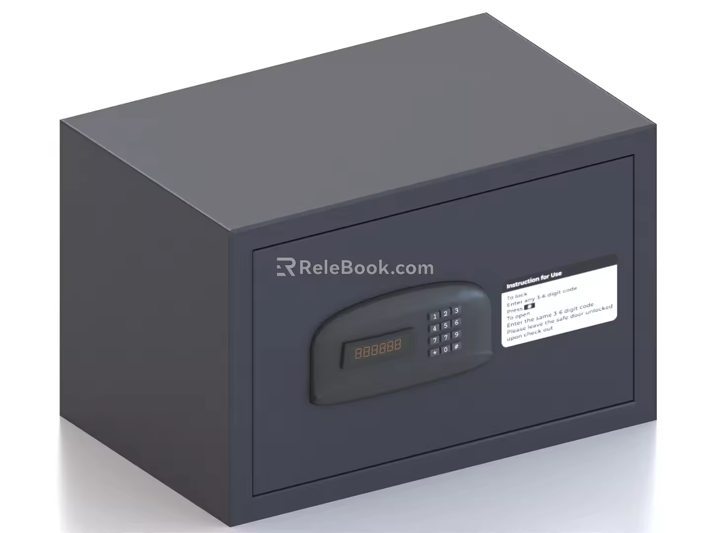 Password Box Safe Password Cabinet 3d model