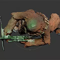 Modern game character Chewbaka Star Wars 3d model