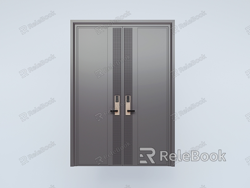 Modern security door villa door double door gate door model