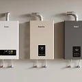 Wall Mounted Kitchen Appliances With Digital Display Haier deLonghi White Beige Gray Water Heaters