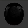 Vintage Black Top Hat With Classic Design As Daily Living Essential Accessory