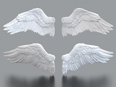 Angel Wings Bird Wings Feather Wings model