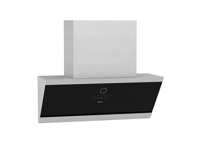 Modern range hood 3d model