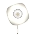 Modern Wall Lamp With White Spherical Light And Minimalist Design 3d model